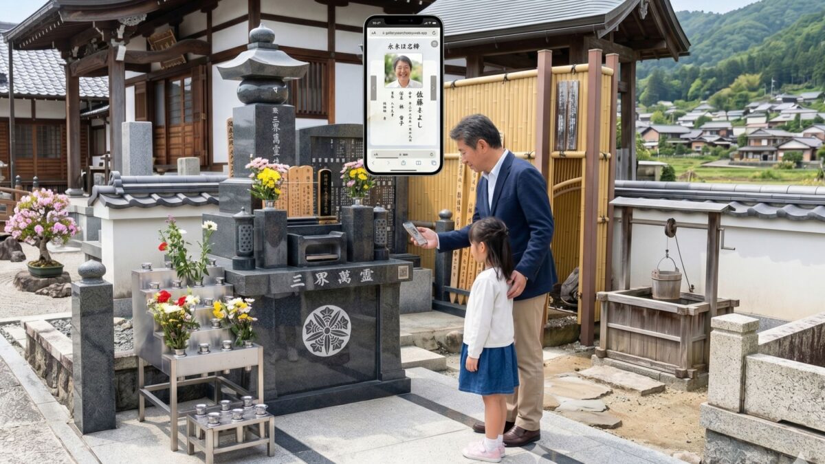永代供養墓の墓誌検索システム